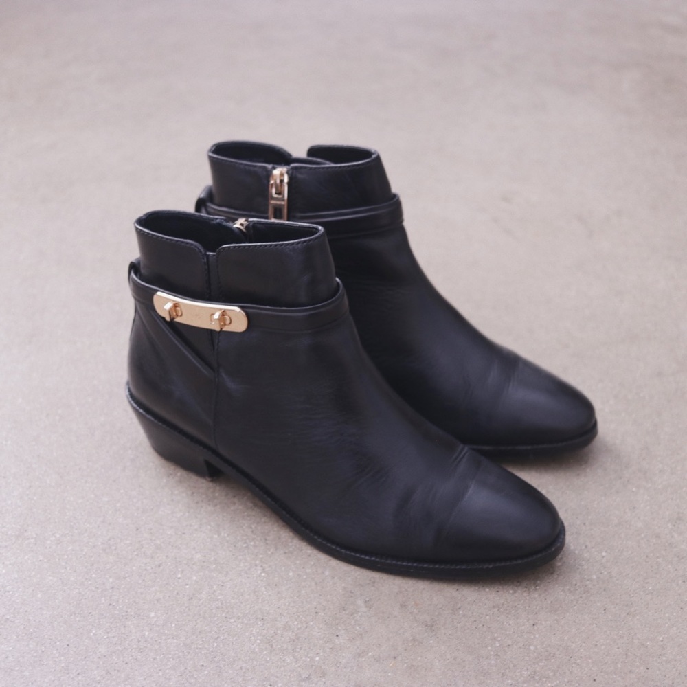 Coach Black Coleen Boots - Size 8